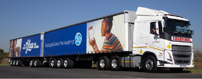 Innovative Smart Trucks “delivers returns” for Ardagh Glass Packaging